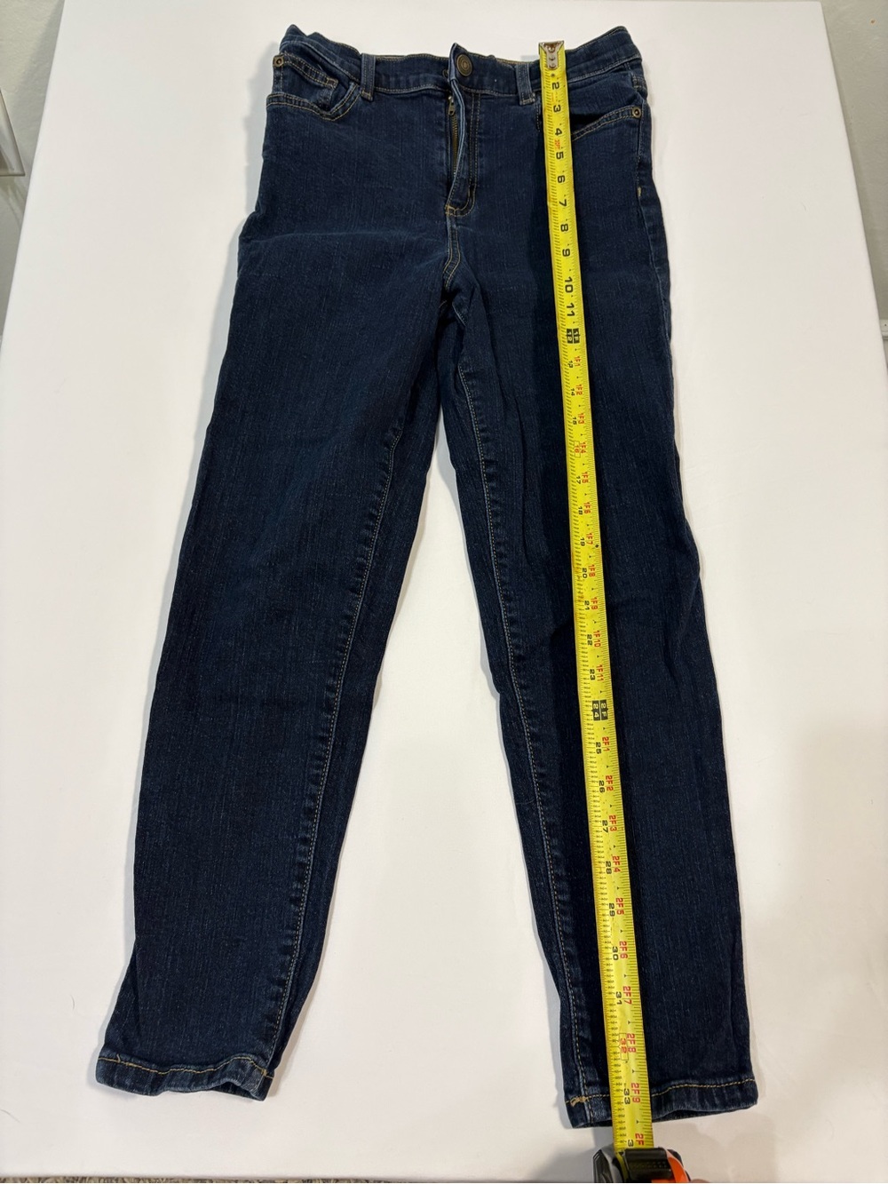Sz 12 kids Jumping Beans Dark Blue High Rise Jeans